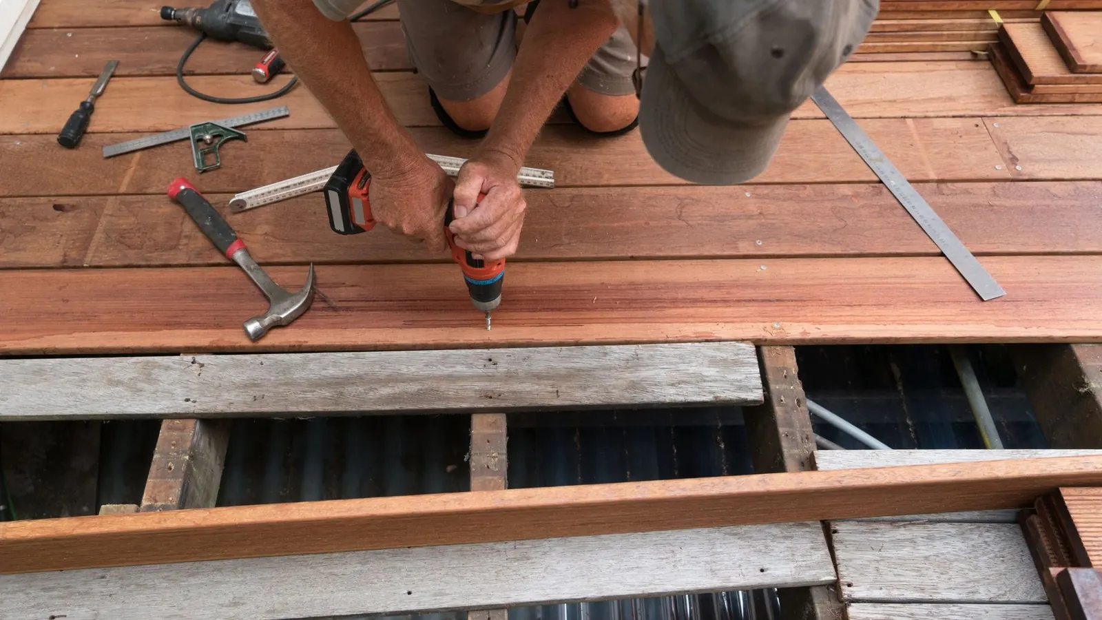 Deck board installation and repair